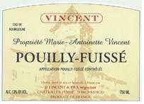 J.J. Vincent & Fils - Pouilly-Fuiss 2022 (750ml) (750ml)