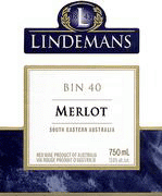 Lindemans -  Bin 40 Merlot South Eastern Australia NV (750ml) (750ml)