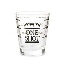 True Fabrications - 1.5 Oz Measured Shot Glass